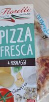 Pizza fresca 4 formaggi