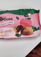 Sablés fourrés framboise
