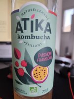 Kombucha pétillant passion framboise