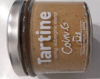 Tartine coing, aubergine, orange