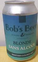 Bière blonde sans alcool