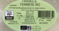 Faisselle Fermiere BIO