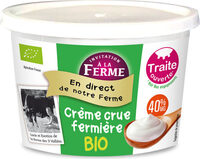 Crème Crue Bio