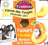 Yaourt fermier Abricot de la Drôme