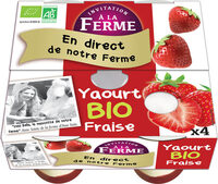 Yaourt à la fraise