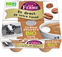 Creme dessert au café