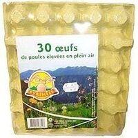 30 Oeufs moyens de plein air OEUF DES PYRENEES ATLANTIQUES