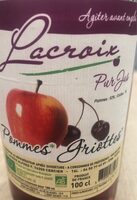 Pur jus pomme griottes