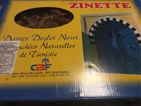 Dattes branchées naturelles de Tunisie