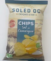 Chips de pomme terre bio au sel de camargue
