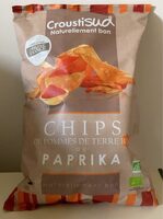 Chips de pomme de terre bio au paprika