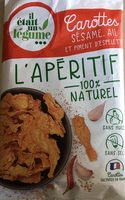 Carottes sésame, ail et piment d'Espelette