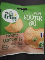 Mon goûter bio- pommes croquantes