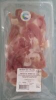 Chute de jambon sec