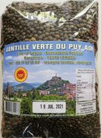 Lentille verte du Puy AOP
