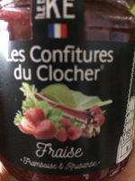 Confiture Fraise, framboise & rhubarbe