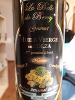 Huile vierge colza