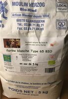 Farine blanche type 65 bio