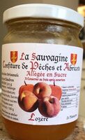 Confiture de peches et abricots