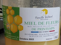 Miel de fleurs de Printemps