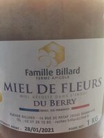 Miel de fleurs du Berry