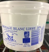 Fromage blanc lisse 20 %