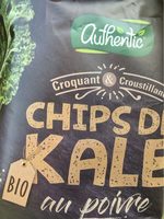 Chips de Kale au poivre