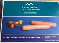 2 façon saucisses de francfort