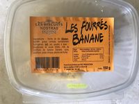 Biscuits fourrés banane