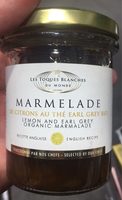 Marmelade de citrons au thé earl grey bio