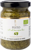 Pesto à l’ail des ours bio