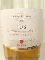 Jus de pommes Reinette
