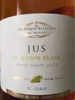 Jus de raisin blanc