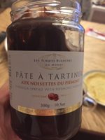 Pate a tartiner aux noisettes du piemont