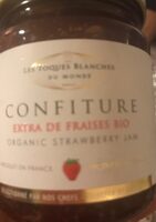 Confiture extra de fraises bio