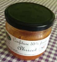 Confiture 55% fruit Abricot