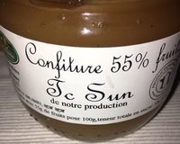 Confiture 55% fruits Tc Sun