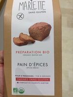 Marlette pain d'epices