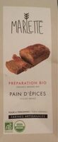 Préparation Bio Pour Pain D'épices