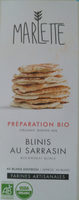 Préparation Bio Pour Blinis Au Sarrasin