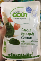 Panais épinards saumon