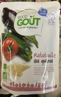 Ratatouille au quinoa-Good Gout-190g