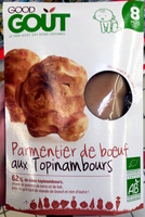 Parmentier de boeuf aux topinambours