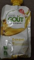 Gourde bébé - 4 mois - Banane