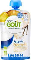 Brassé poire vanille 90g