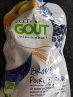 Gourde Brassé poire myrtille-Good Gout-90g