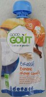 Brassé banane orange cannelle bio
