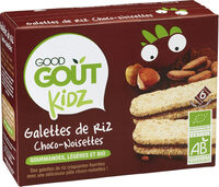 Galettes de riz Choco-Noisettes