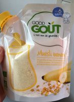 Muesli banane-Good Gout-200g