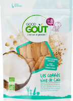 Les carrés Noix de coco bio 50g